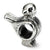 Sterling Silver Kids Bird Bead Charm hide-image