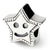 Sterling Silver Kids Smiley Star Bead Charm hide-image