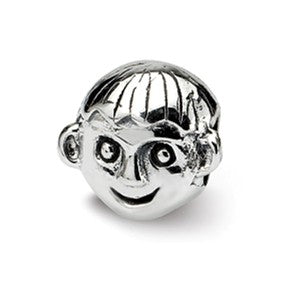 Sterling Silver Kids Little Kid Bead Charm hide-image