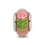 Kids Pink Hand-Blown Glass Charm Bead in Sterling Silver