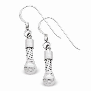 Sterling Silver Reflections Short Earring, Jewelry Earrings