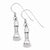 Sterling Silver Reflections Short Earring, Jewelry Earrings