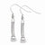 Sterling Silver Reflections Medium Earring, Jewelry Earrings