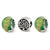 Trees Of Green Boxed Charm Bead Set in Sterling Silver
