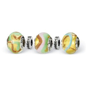 Sterling Silver Pastel Perfect Boxed Bead Set Charm hide-image