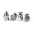 Sterling Silver First Baby Boxed Bead Set Charm hide-image