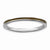 Sterling Silver Brown Enameled 1.5mm Ring