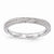 Sterling Silver Rhodium-plated Patterned Ring