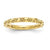 Gold Plated Sterling Silver Textured Ring