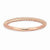 18k Rose Gold Plated Sterling SilverTwisted Ring