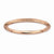 18k Rose Gold Plated Sterling SilverStep-down Ring