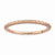 18k Rose Gold Plated Sterling SilverCriss-cross Ring