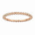 18k Rose Gold Plated Sterling SilverRing, Size 8, Jewelry Ring