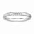 Sterling Silver w/Rhodium Cable Ring