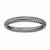 Sterling Silver Black-plated Cable Ring