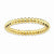 Gold Plated Sterling Silver Beaded Ring