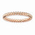 18k Rose Gold Plated Sterling SilverBeaded Ring