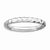 Sterling Silver w/Rhodium Hammered Ring