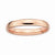 18k Rose Gold Sterling Silver Polished Ring