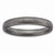 Sterling Silver Black-plated Satin Ring