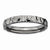 Sterling Silver Black-plated Ring