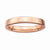 18k Rose Gold Plated Sterling SilverRing, Size 8, Jewelry Ring