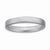 Sterling Silver Rhodium Satin Ring