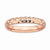 18k Rose Gold Plated Sterling SilverRing, Size 9, Jewelry Ring