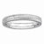 Sterling Silver Rhodium Ring