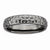 Sterling Silver Black-plated Ring