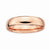 18k Rose Gold Sterling Silver Polished Ring