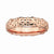 18k Rose Gold Plated Sterling SilverRing, Size 9, Jewelry Ring