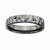 Sterling Silver Black-plated Ring