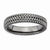 Sterling Silver Black-plated Ring