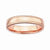 18k Rose Gold Plated Sterling SilverRing, Size 9, Jewelry Ring