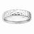 Sterling Silver Rhodium Ring