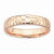 18k Rose Gold Plated Sterling SilverRing, Size 5, Jewelry Ring