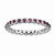 Sterling Silver Rhodolite Garnet Ring