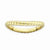 Gold Plated Sterling Silver Polished  Wave Ring