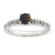 Sterling Silver Tigers Eye Antiqued Ring