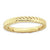 Gold Plated Sterling Silver Domed Ring