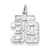 Sterling Silver Small #39 Charm hide-image