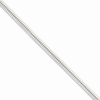 Sterling Silver Round Snake Chain