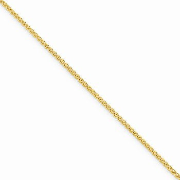 Sterling Silver Gold-Plated Spiga Chain