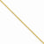 Sterling Silver Gold-Plated Spiga Chain