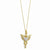 Sterling Silver Gold-Plated Angel Of Blessing Necklace