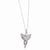 Sterling Silver Antiqued Angel Of Blessing Necklace