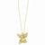 Sterling Silver Gold-Plated Angel Of Gratitude Necklace