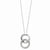 Sterling Silver & CZ You Complete MeNecklace