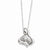 Sterling Silver Polished Maternal BondNecklace